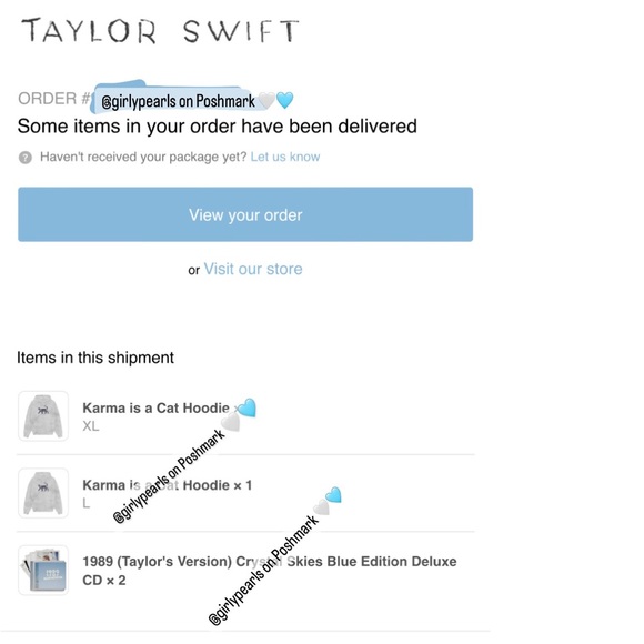 Taylor Swift 1989 (Taylor's Version) Crystal Skies Blue Edition Deluxe CD - Picture 9 of 9